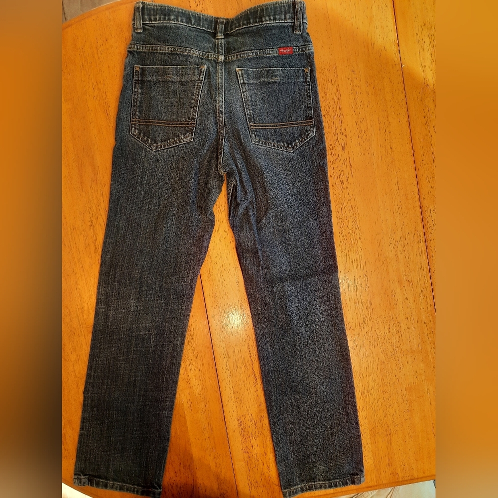 Boys wrangler jeans  size 14 reg.   A1A29